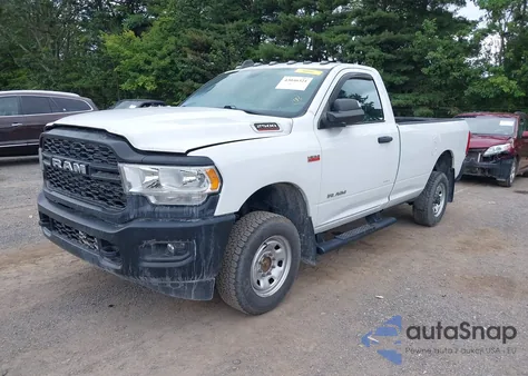 2021 Ram 2500 Tradesman 4X4 8' Box from USA, damaged, VIN 3C6MR5AJ0MG529663